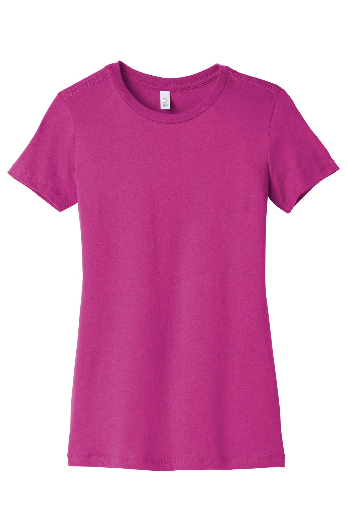 BELLA+CANVAS  Women's Slim Fit Tee - Berry