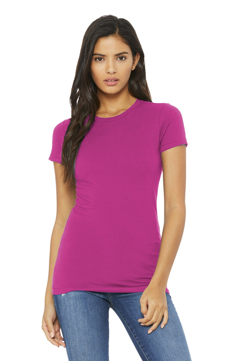 BELLA+CANVAS  Women's Slim Fit Tee - Berry