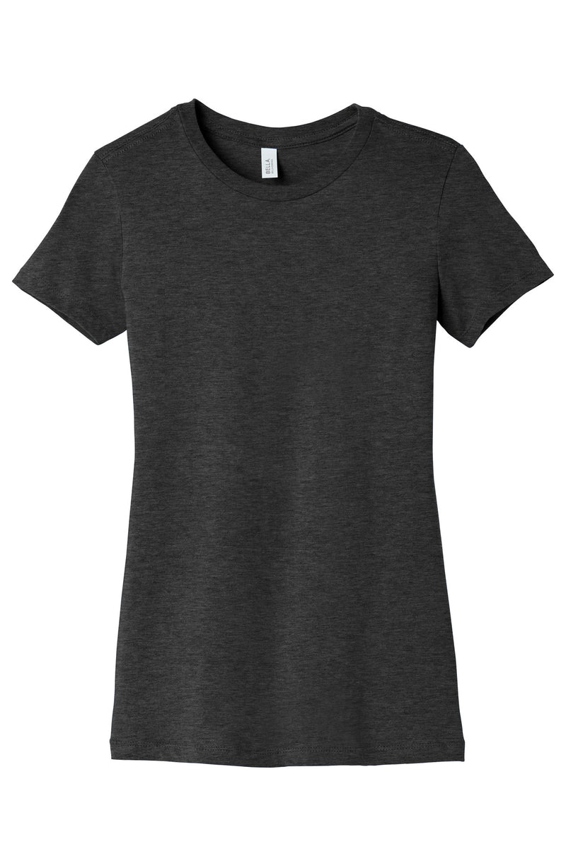 BELLA+CANVAS  Women's Slim Fit Tee - Black Heather