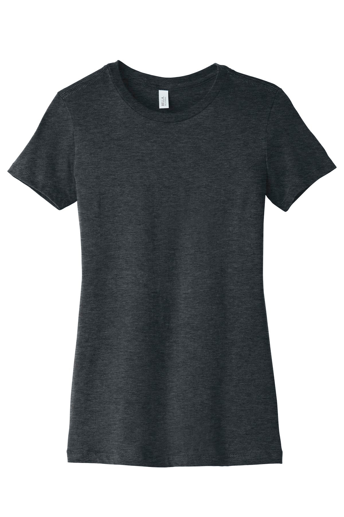 BELLA+CANVAS  Women's Slim Fit Tee - Dark Grey Heather