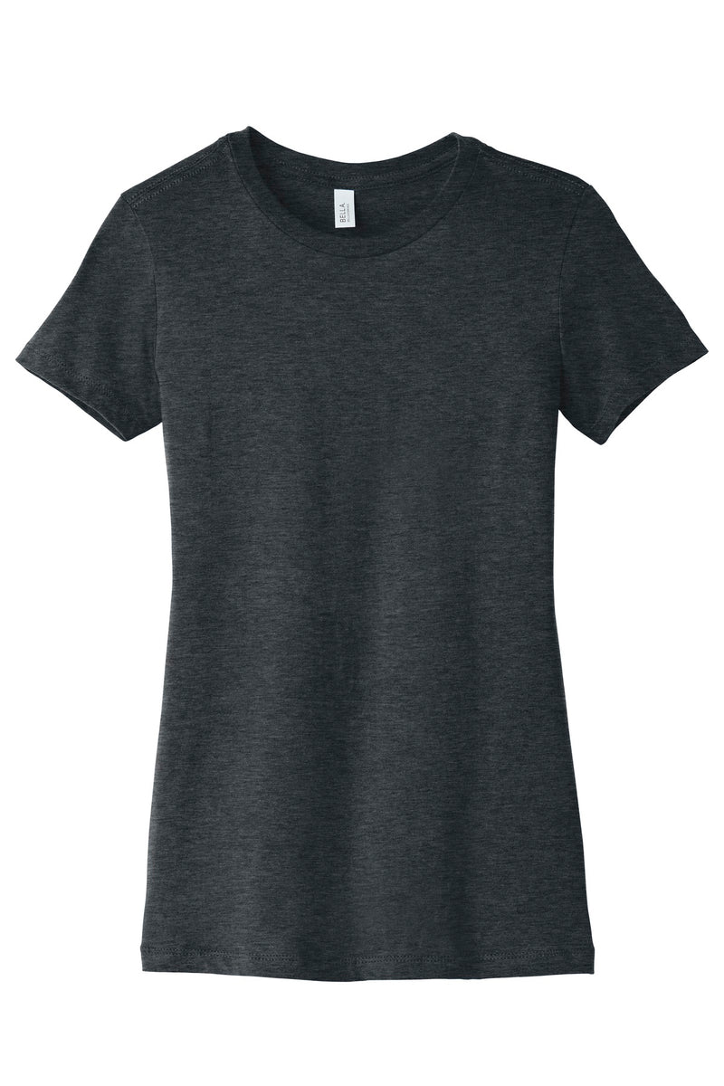 BELLA+CANVAS  Women's Slim Fit Tee - Dark Grey Heather