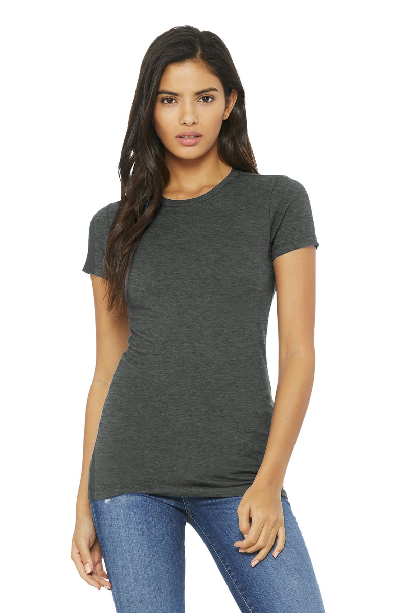 BELLA+CANVAS  Women's Slim Fit Tee - Deep Heather