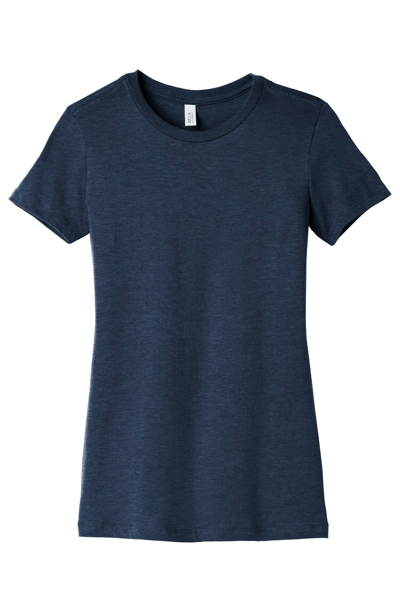 BELLA+CANVAS  Women's Slim Fit Tee - Heather Navy