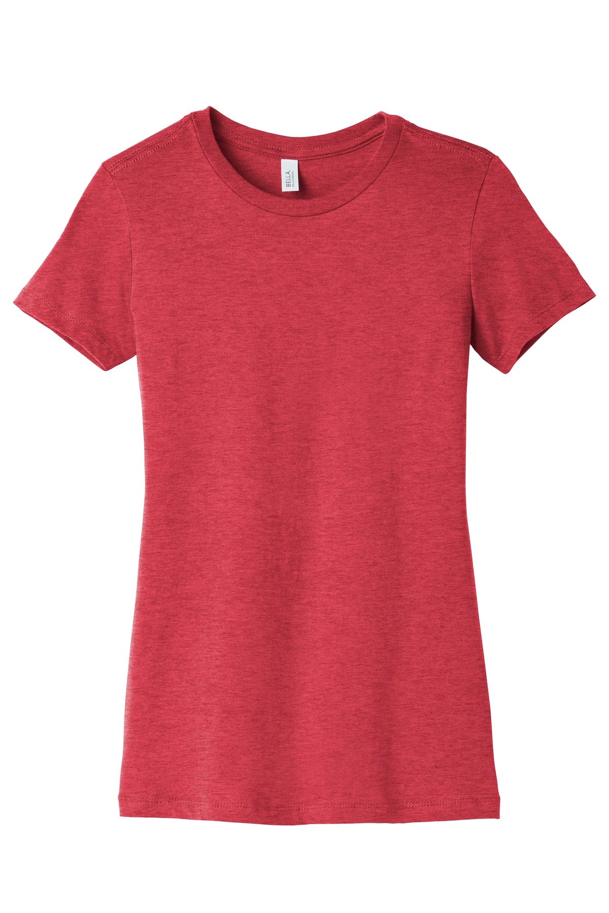 BELLA+CANVAS  Women's Slim Fit Tee - Heather Red