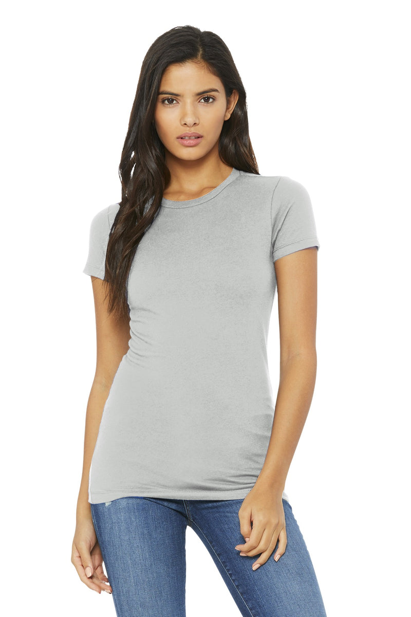 BELLA+CANVAS  Women's Slim Fit Tee - Silver