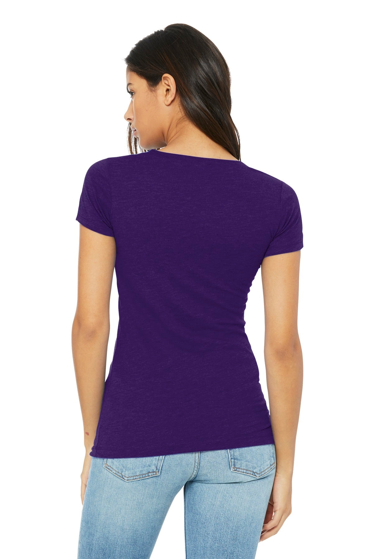 BELLA+CANVAS  Women's Slim Fit Tee - Team Purple