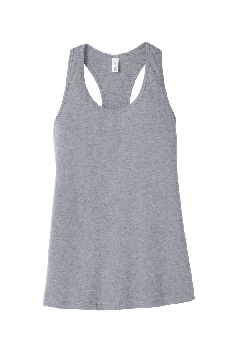 BELLA+CANVAS  Women's Jersey Racerback Tank - Athletic Heather