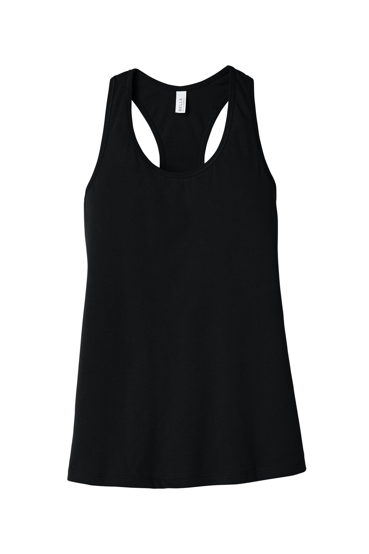 BELLA+CANVAS  Women's Jersey Racerback Tank - Black