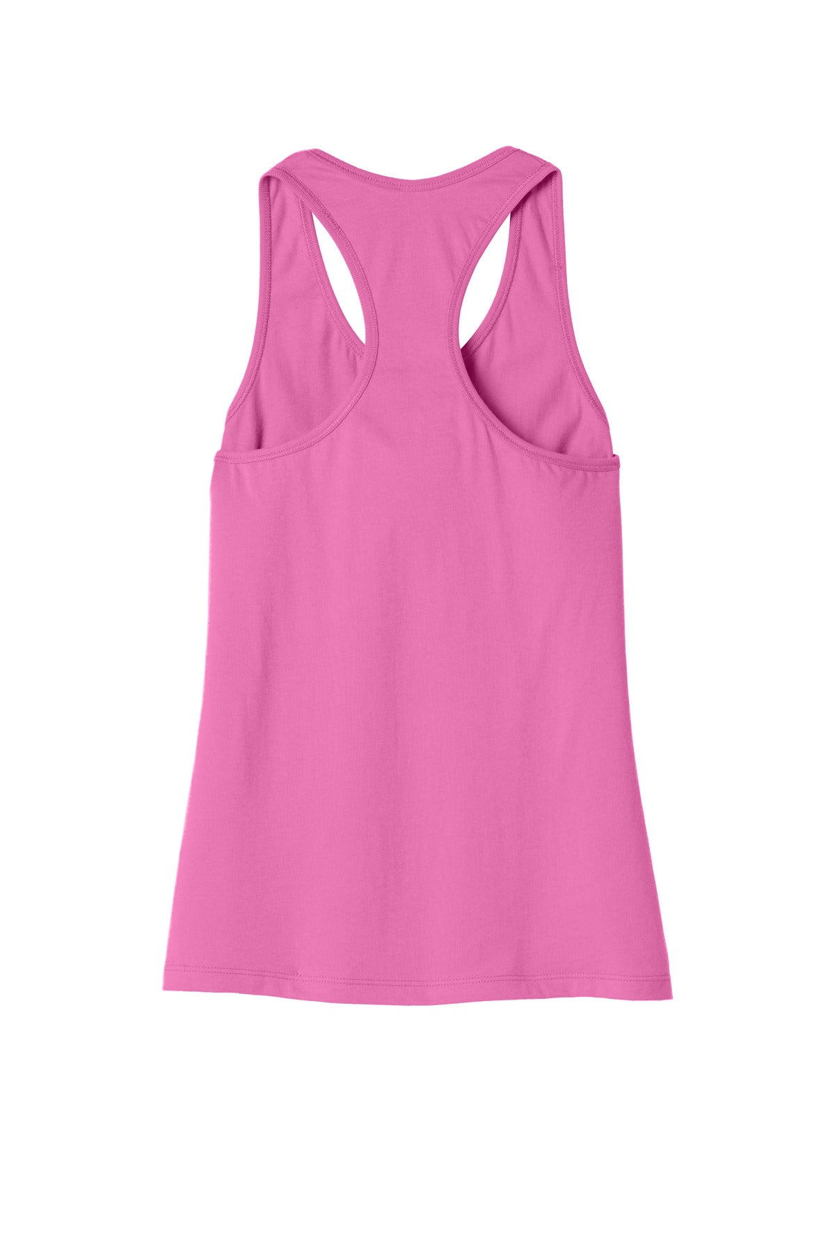 BELLA+CANVAS  Women's Jersey Racerback Tank - Charity Pink
