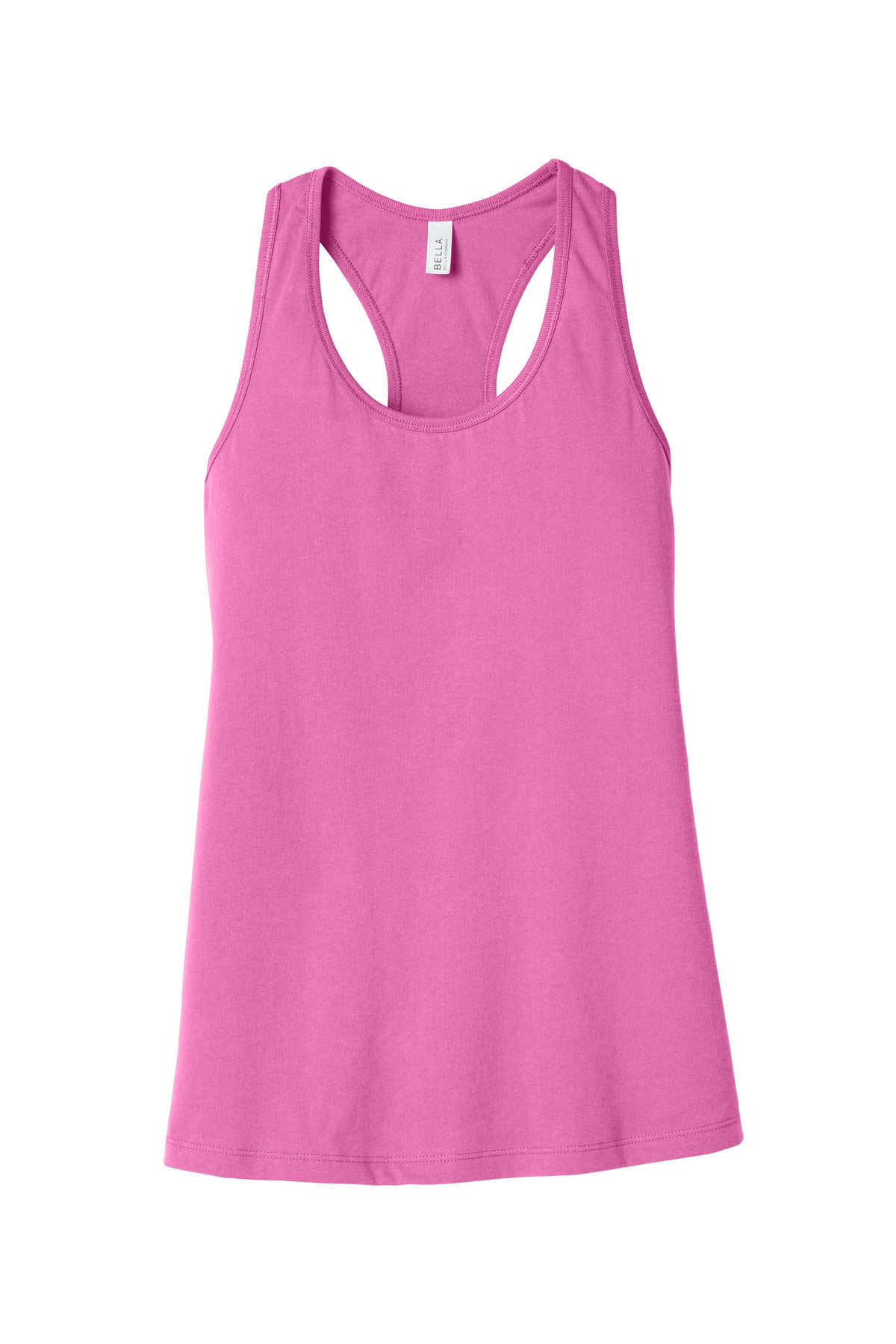 BELLA+CANVAS  Women's Jersey Racerback Tank - Charity Pink