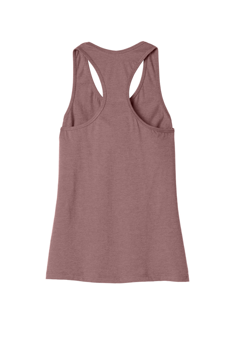 BELLA+CANVAS  Women's Jersey Racerback Tank - Heather Mauve