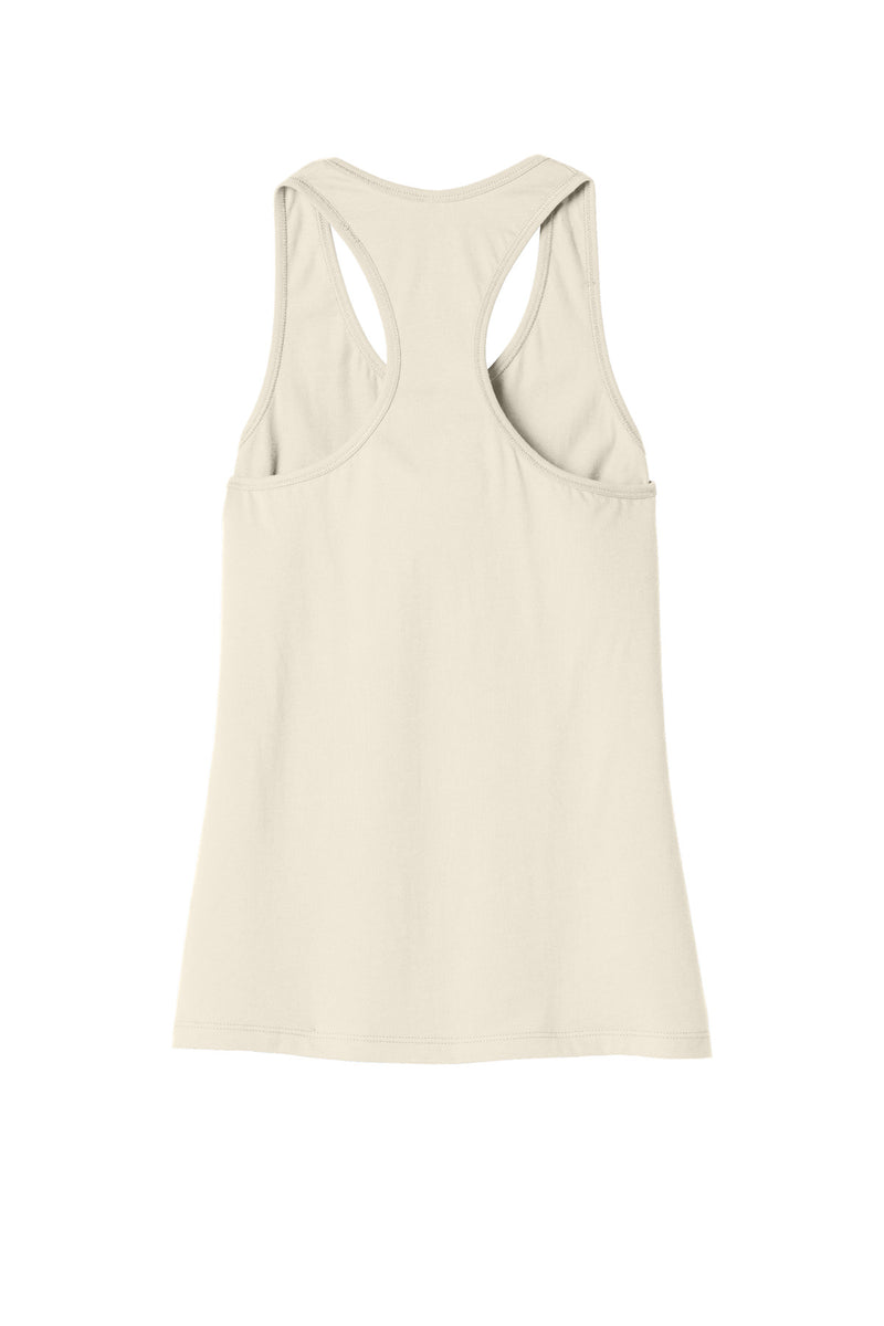 BELLA+CANVAS  Women's Jersey Racerback Tank - Natural