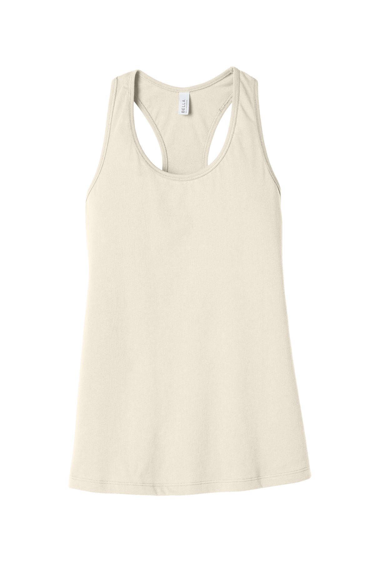 BELLA+CANVAS  Women's Jersey Racerback Tank - Natural