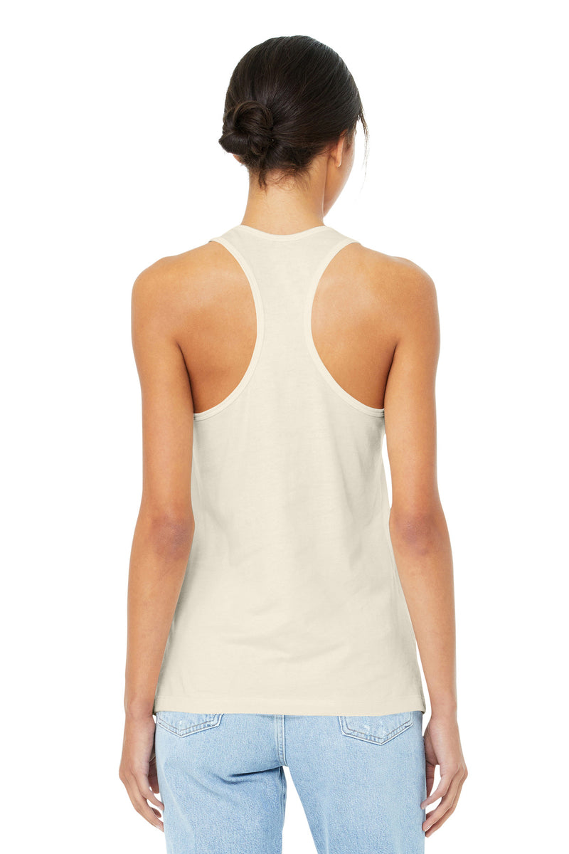 BELLA+CANVAS  Women's Jersey Racerback Tank - Natural