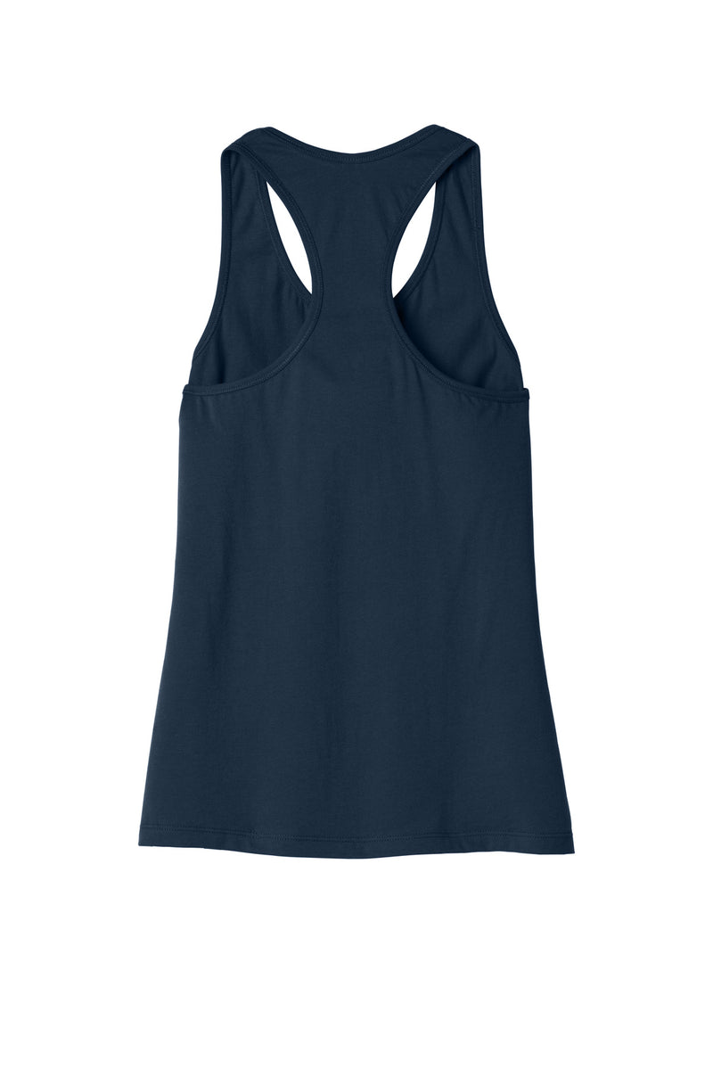 BELLA+CANVAS  Women's Jersey Racerback Tank - Navy