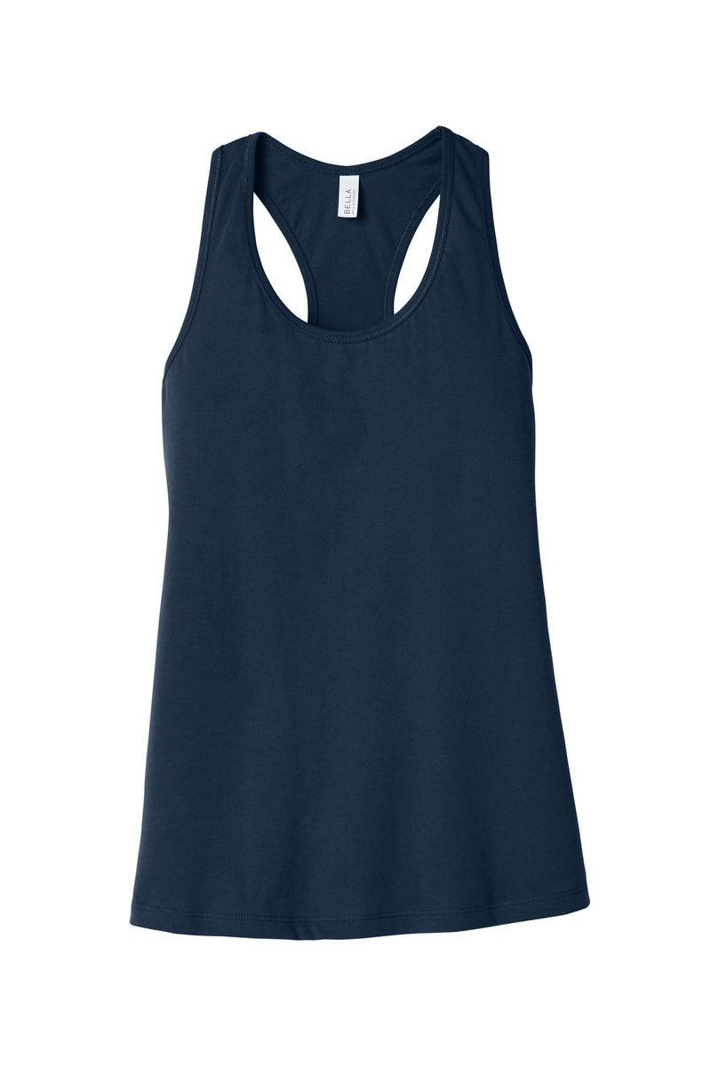 BELLA+CANVAS  Women's Jersey Racerback Tank - Navy