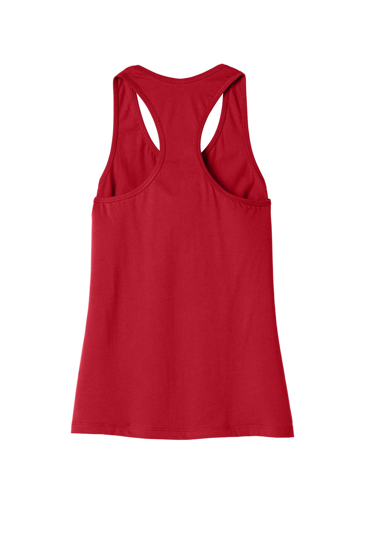 BELLA+CANVAS  Women's Jersey Racerback Tank - Red