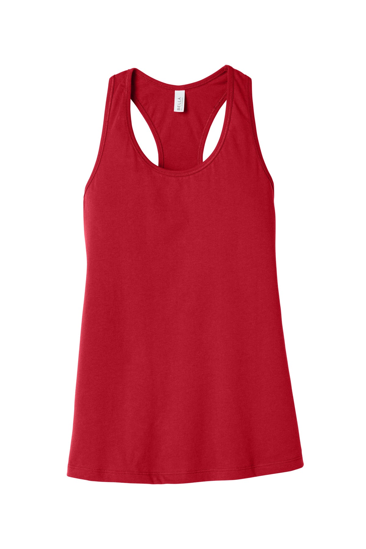 BELLA+CANVAS  Women's Jersey Racerback Tank - Red
