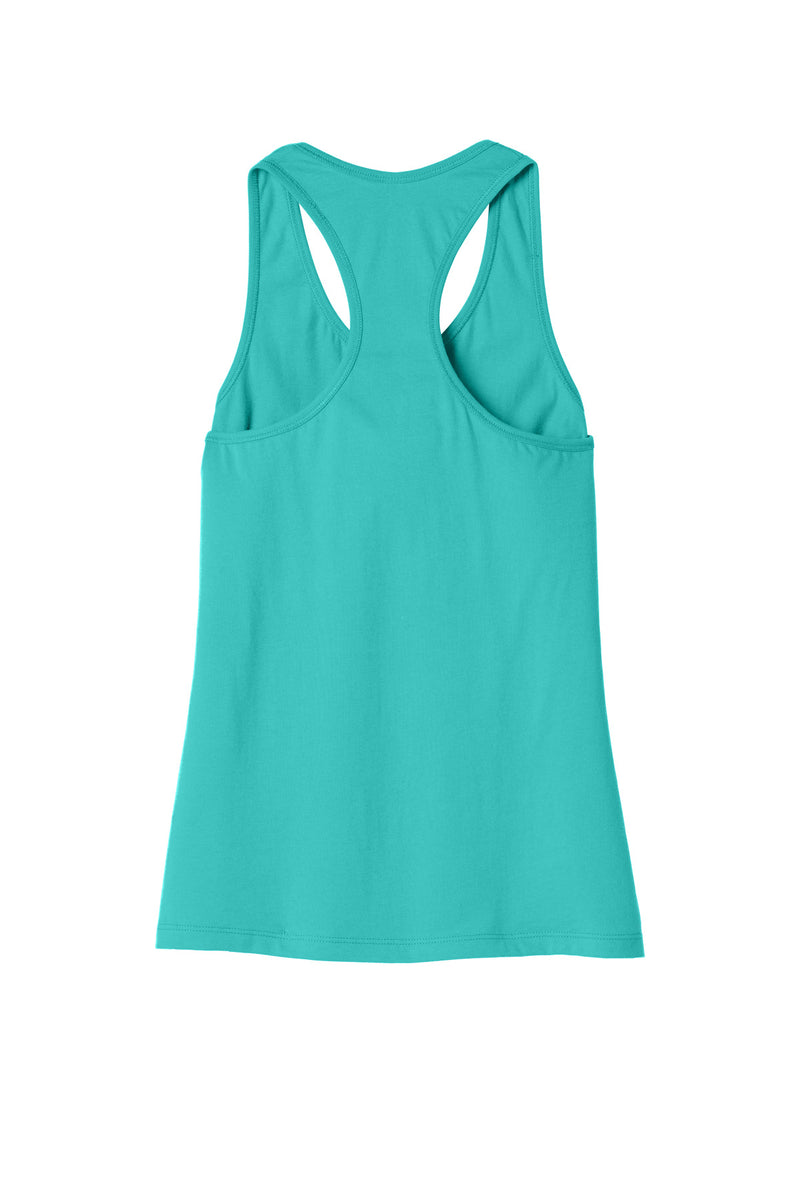 BELLA+CANVAS  Women's Jersey Racerback Tank - Teal