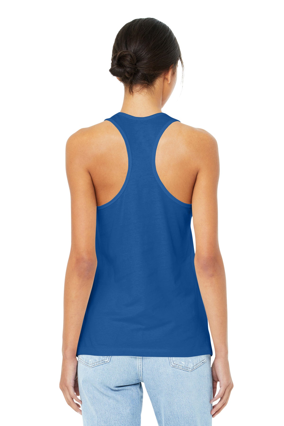 BELLA+CANVAS  Women's Jersey Racerback Tank - True Royal