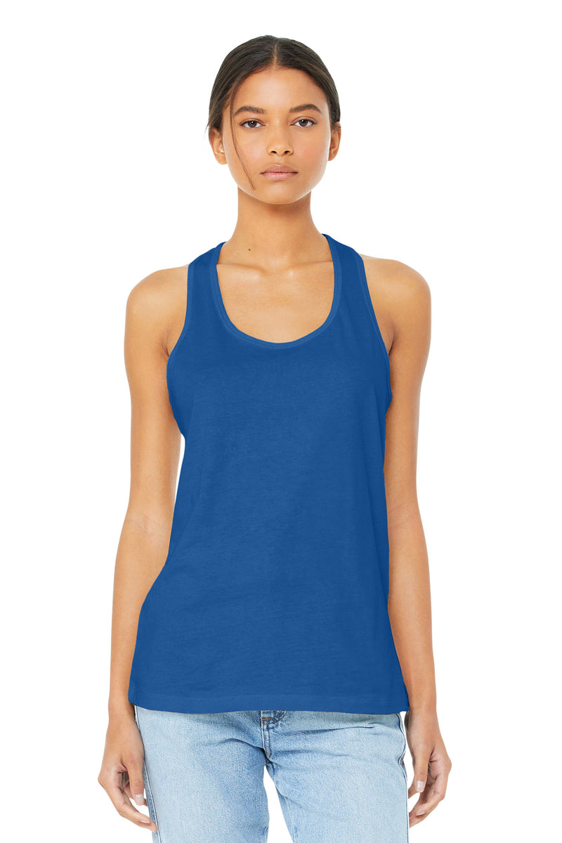 BELLA+CANVAS  Women's Jersey Racerback Tank - True Royal