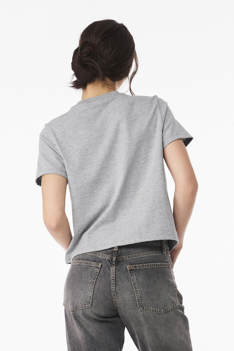 BELLA+CANVAS Women's 6-Ounce Heavyweight Tee - Athletic Heather
