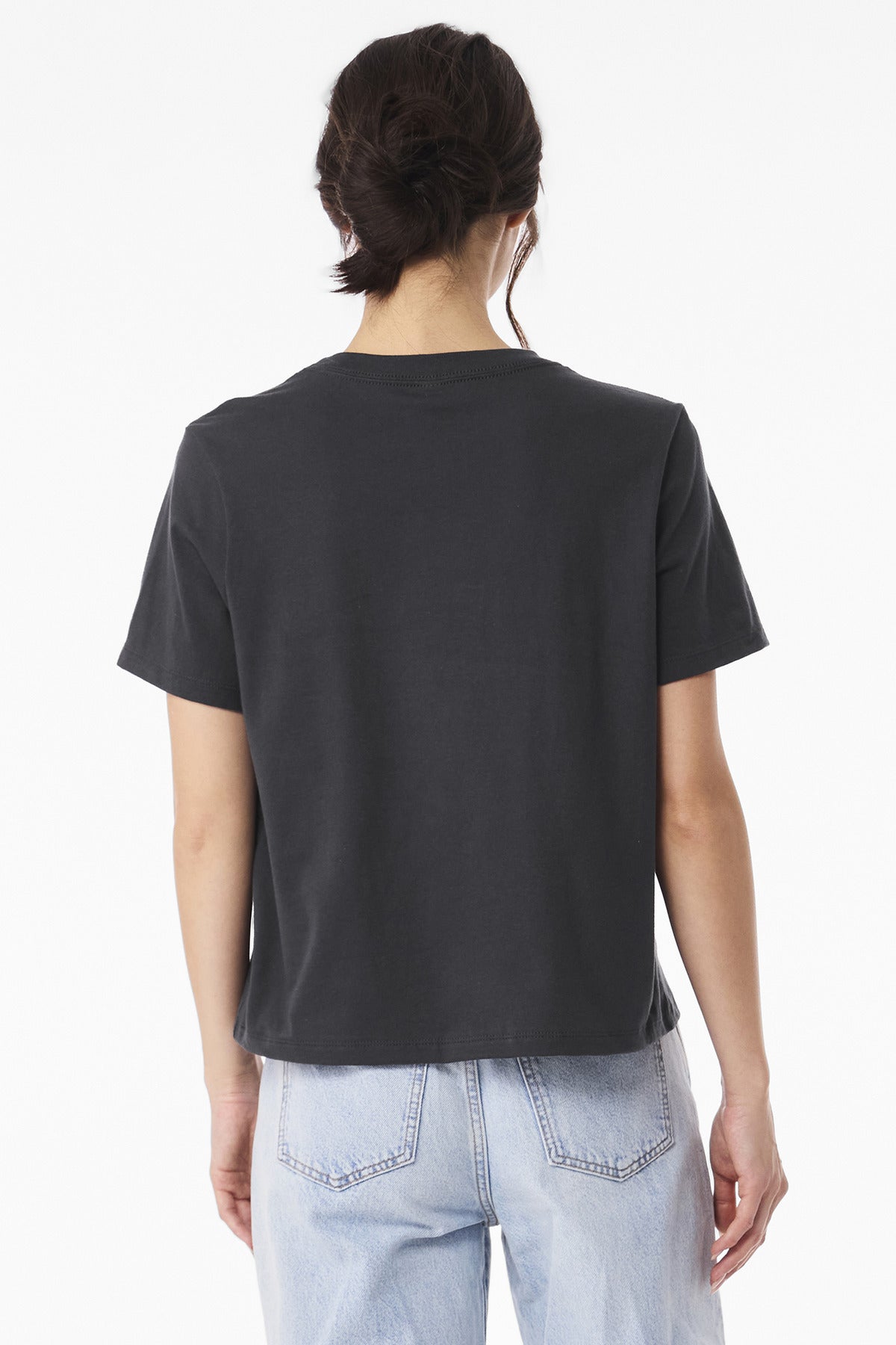 BELLA+CANVAS Women's 6-Ounce Heavyweight Tee - Dark Grey