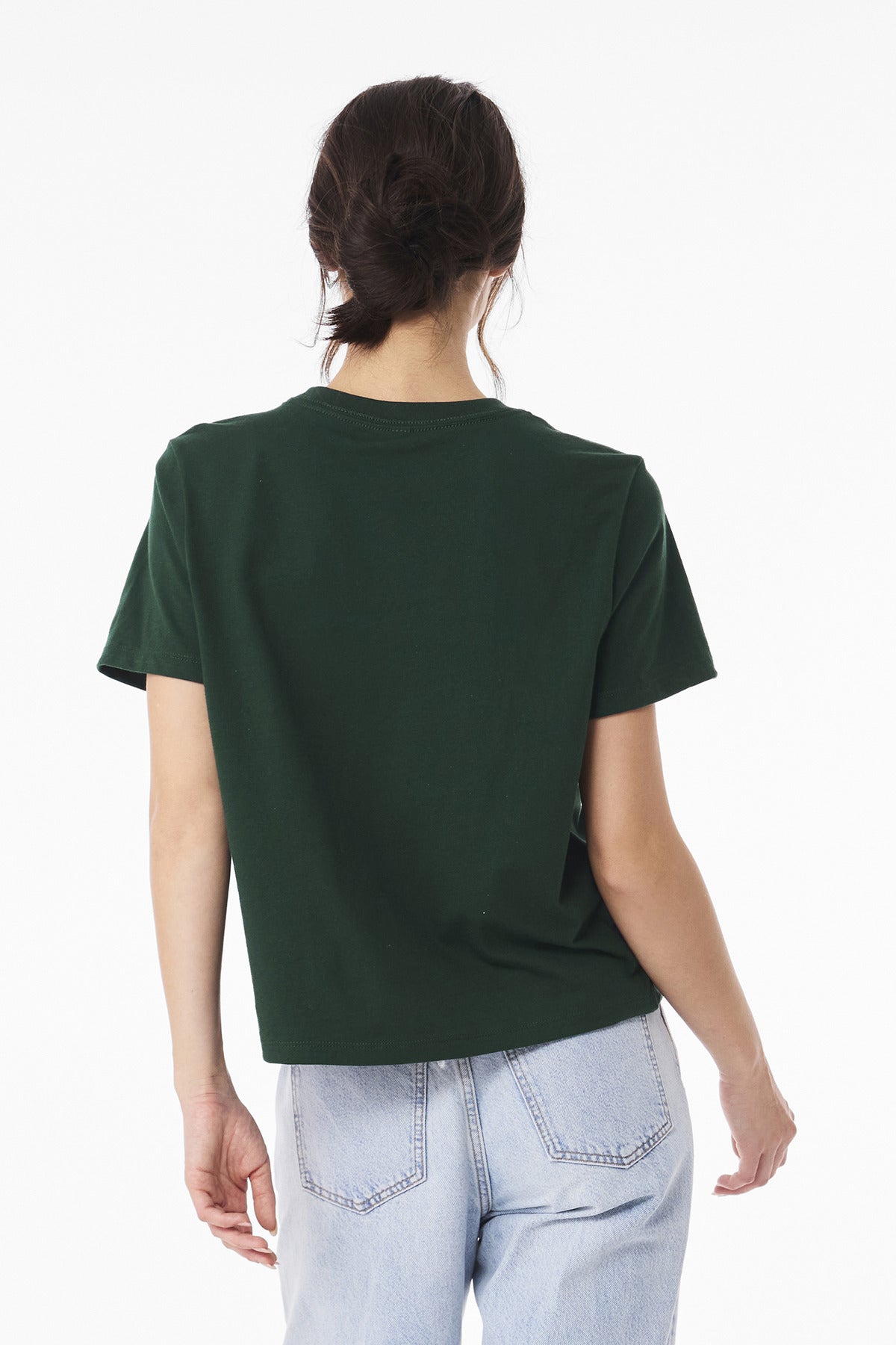 BELLA+CANVAS Women's 6-Ounce Heavyweight Tee - Forest