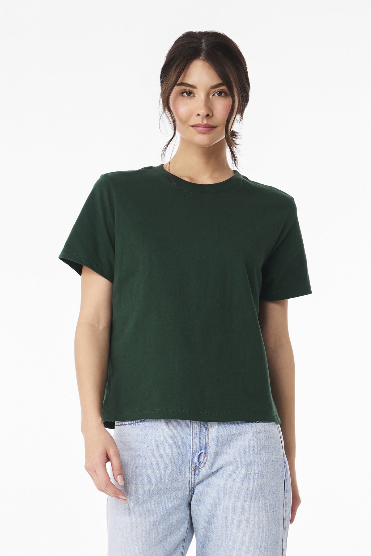BELLA+CANVAS Women's 6-Ounce Heavyweight Tee - Forest