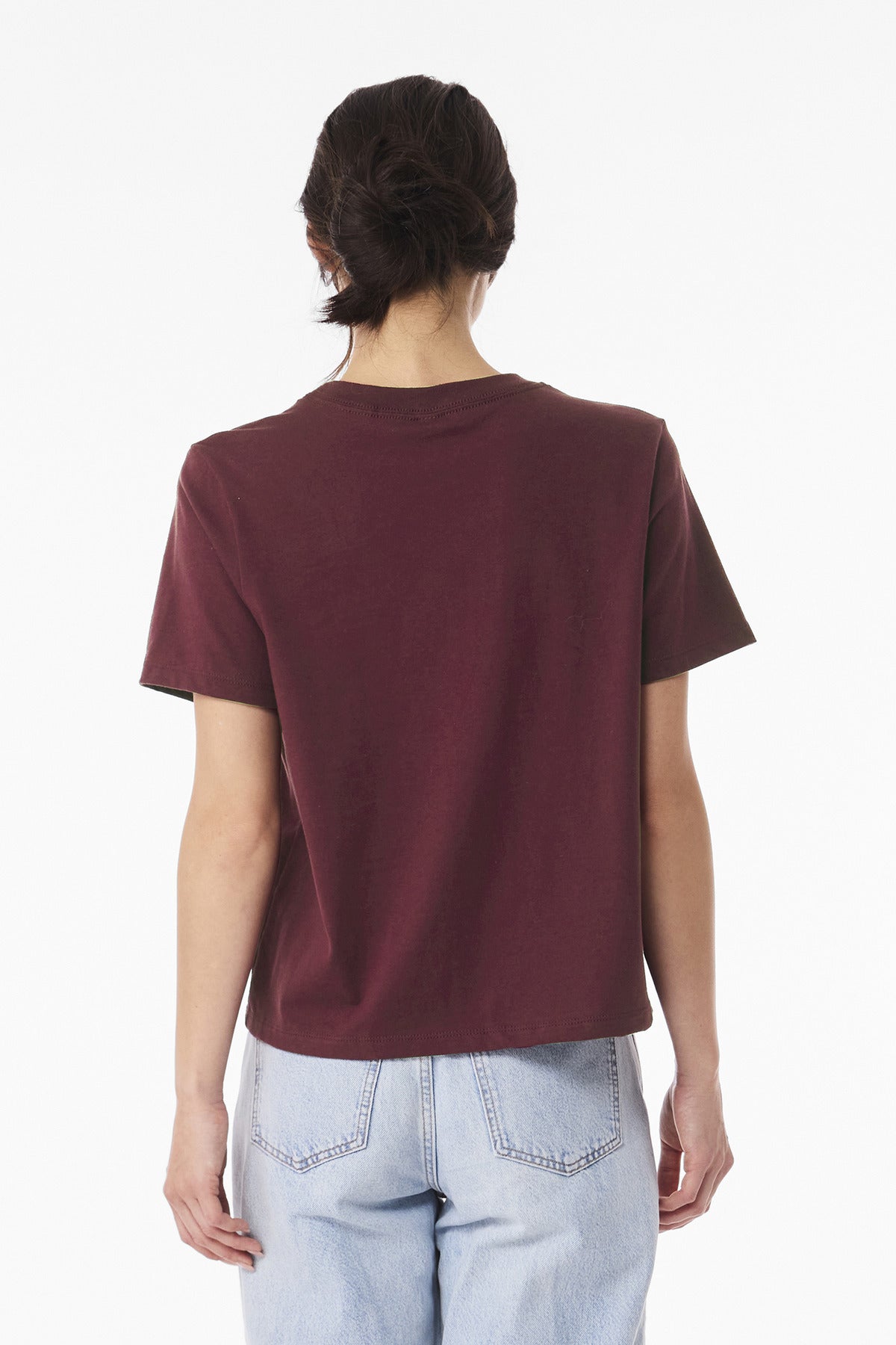 BELLA+CANVAS Women's 6-Ounce Heavyweight Tee - Maroon