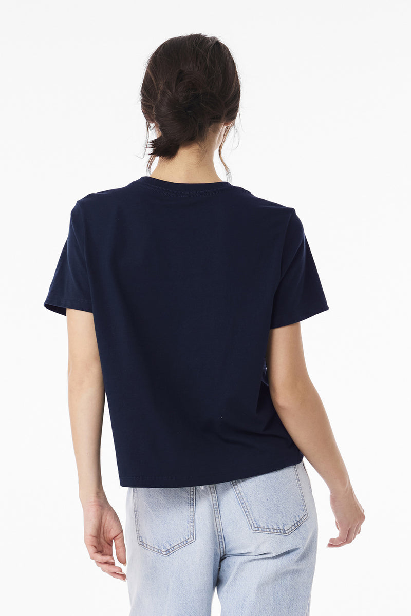 BELLA+CANVAS Women's 6-Ounce Heavyweight Tee - Navy