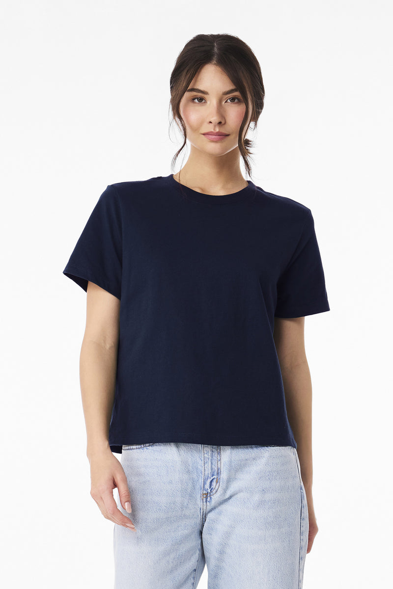 BELLA+CANVAS Women's 6-Ounce Heavyweight Tee - Navy