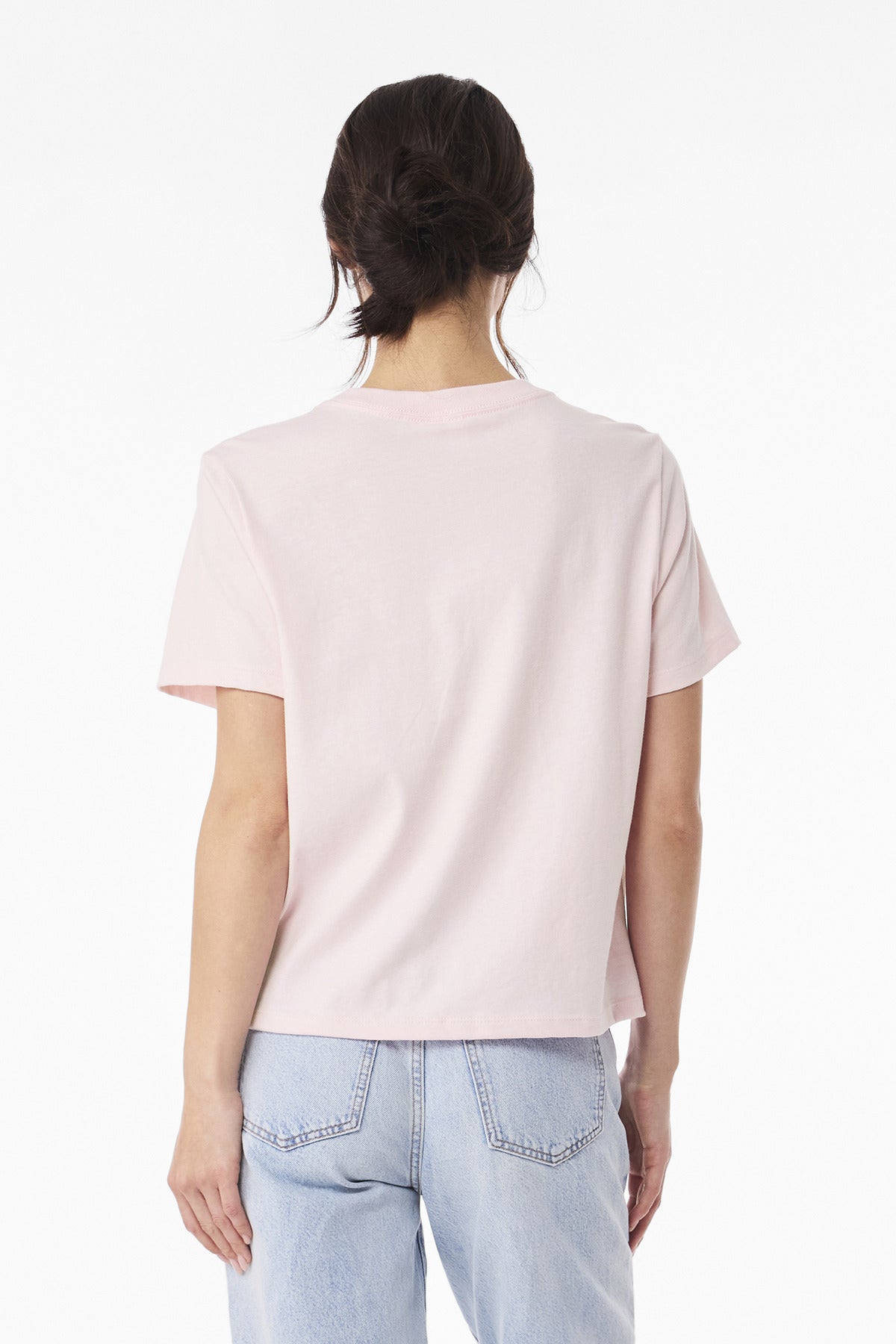 BELLA+CANVAS Women's 6-Ounce Heavyweight Tee - Soft Pink