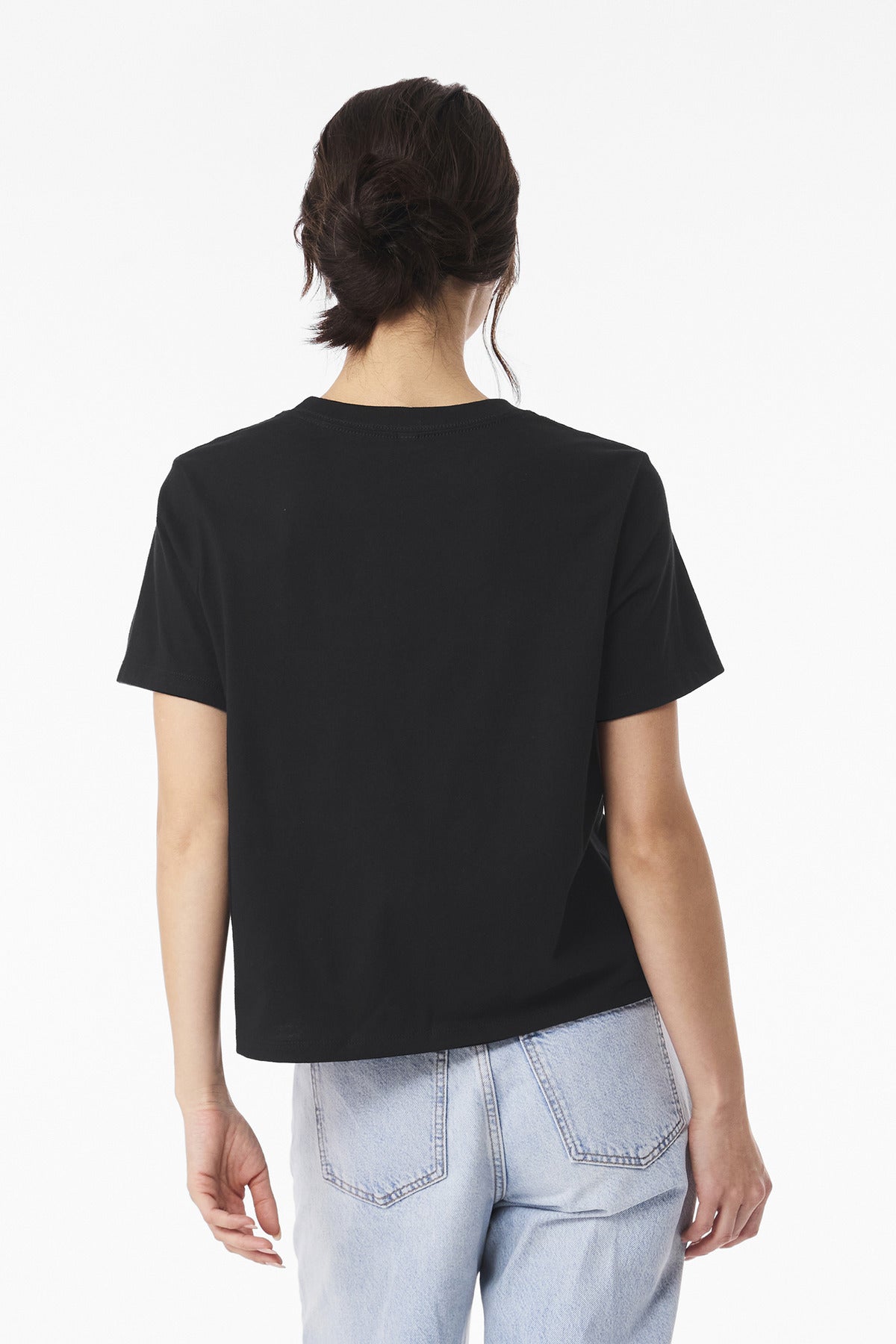 BELLA+CANVAS Women's 6-Ounce Heavyweight Tee - Vintage Black