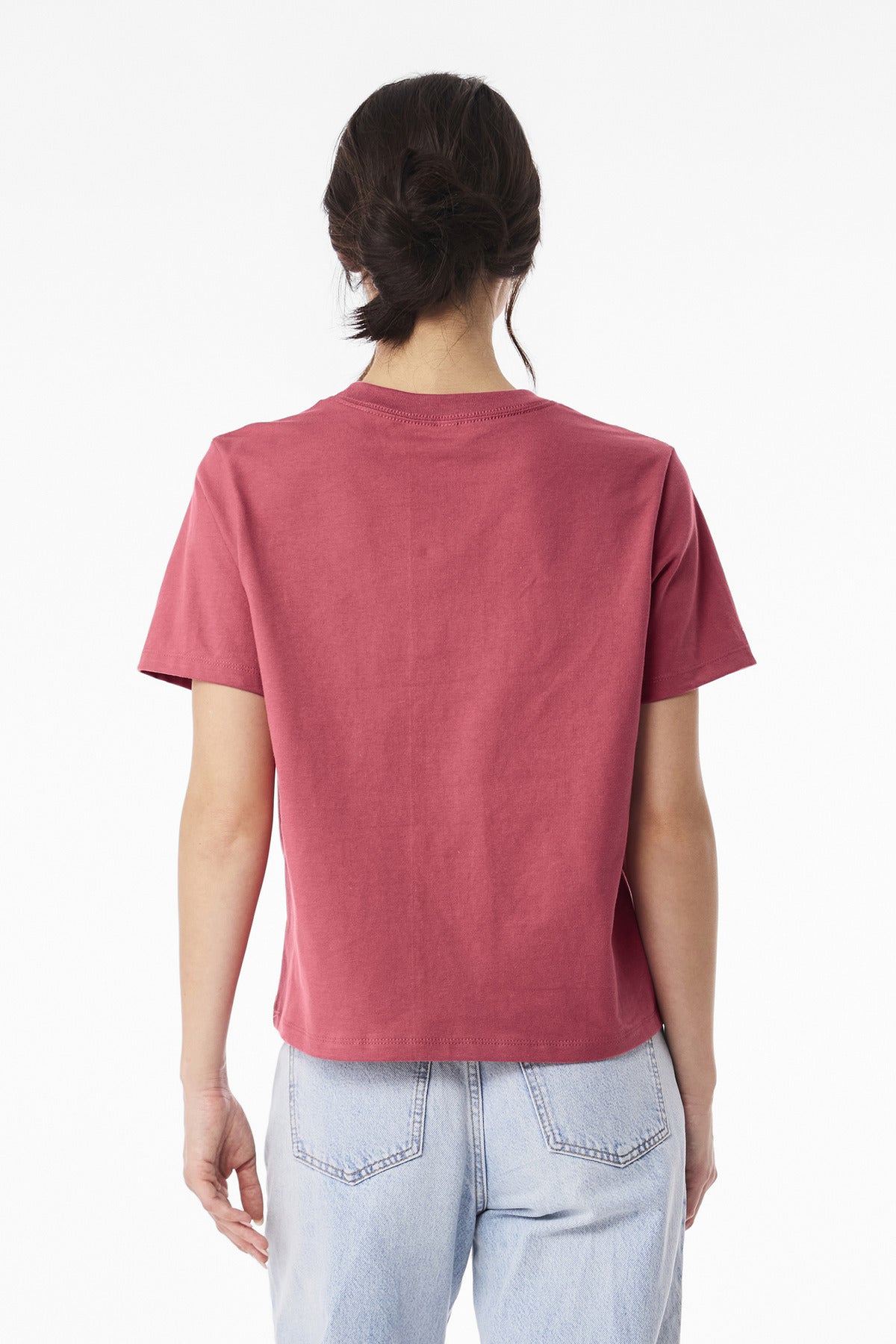 BELLA+CANVAS Women's 6-Ounce Heavyweight Tee - Vintage Red