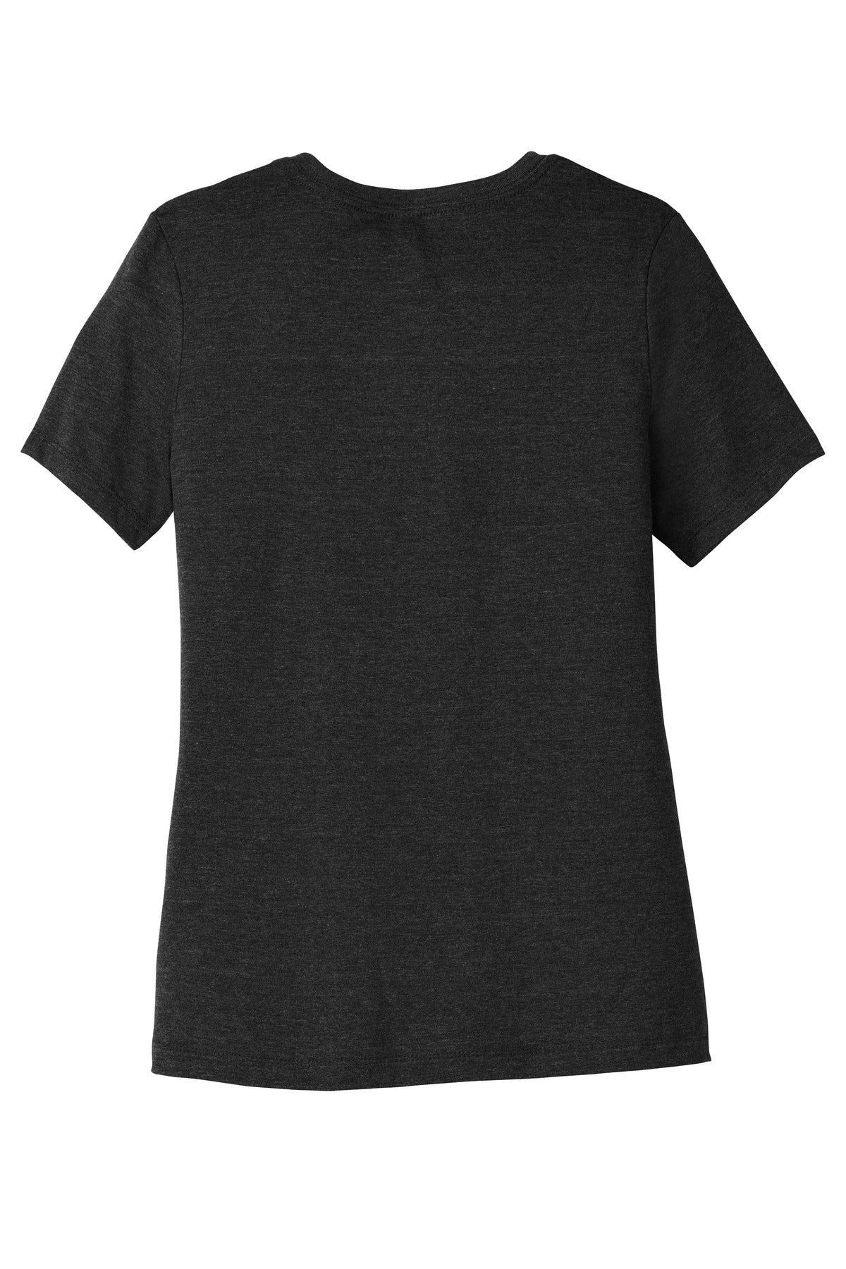 BELLA+CANVAS Women's Relaxed CVC Tee - Black Heather