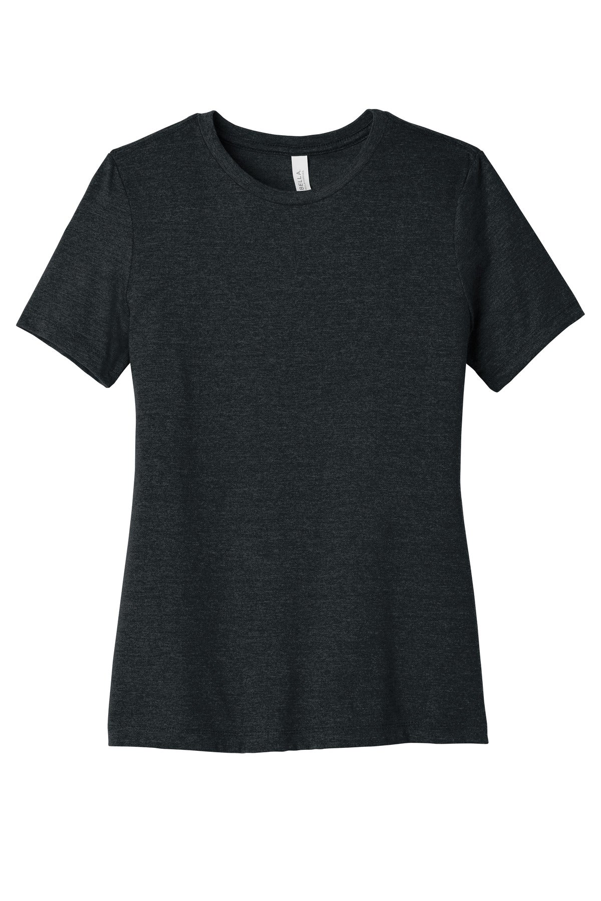 BELLA+CANVAS Women's Relaxed CVC Tee - Dark Grey Heather