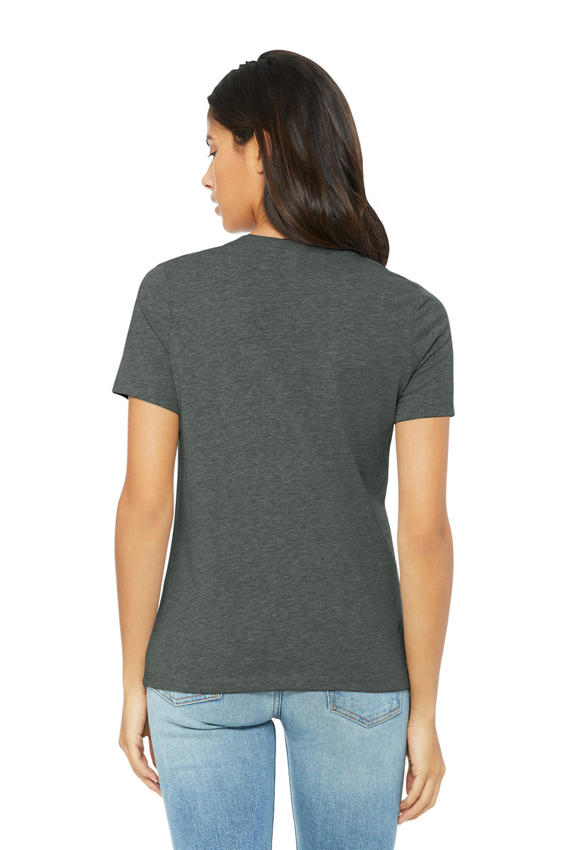 BELLA+CANVAS Women's Relaxed CVC Tee - Deep Heather