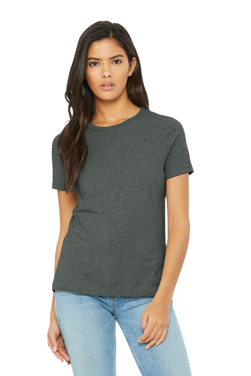BELLA+CANVAS Women's Relaxed CVC Tee - Deep Heather