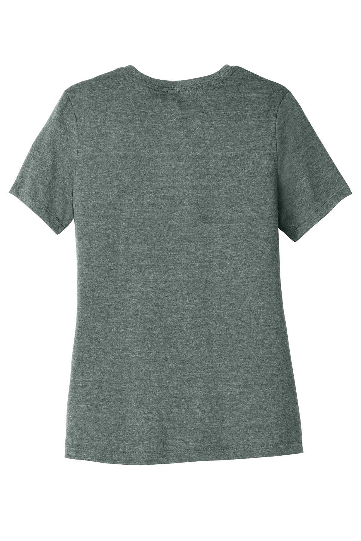 BELLA+CANVAS Women's Relaxed CVC Tee - Heather Blue Storm
