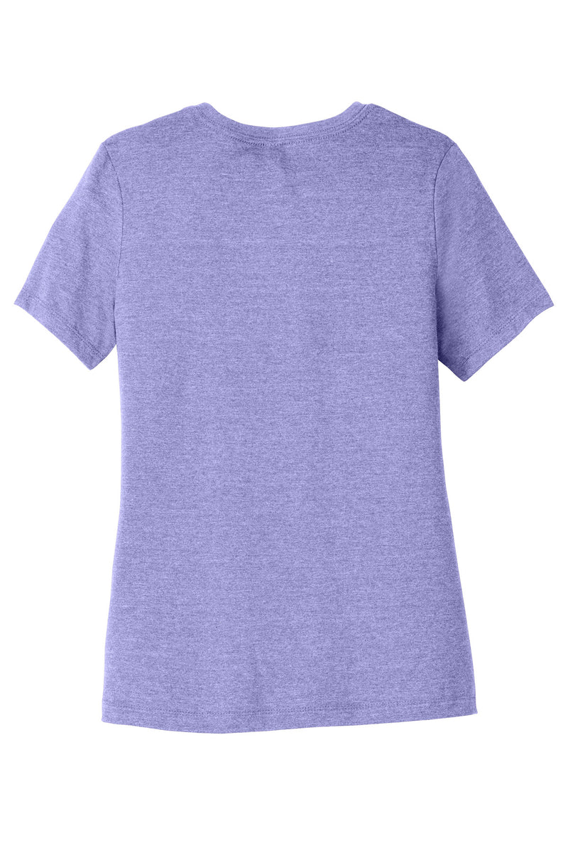 BELLA+CANVAS Women's Relaxed CVC Tee - Heather Dark Lavender