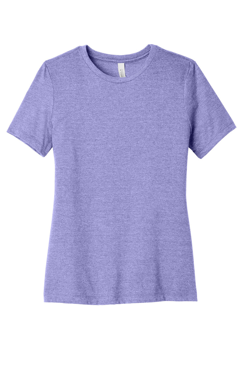 BELLA+CANVAS Women's Relaxed CVC Tee - Heather Dark Lavender