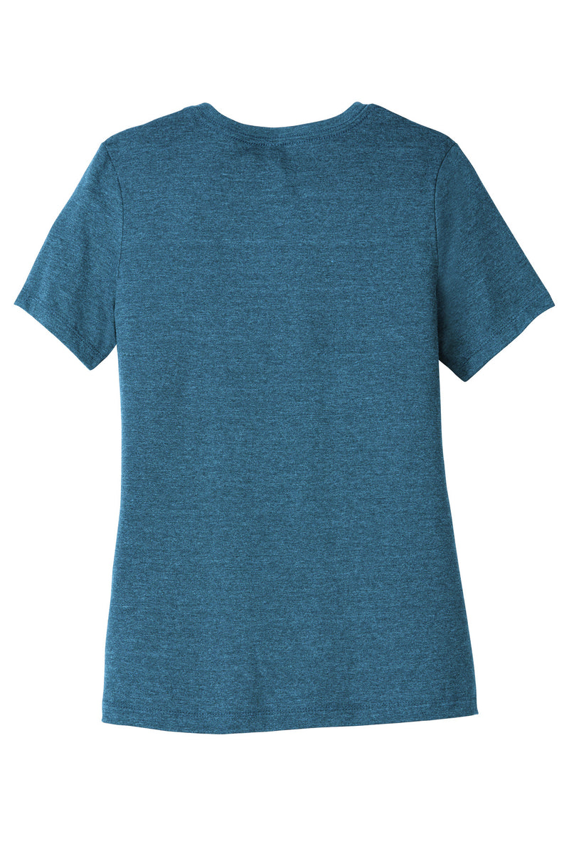 BELLA+CANVAS Women's Relaxed CVC Tee - Heather Deep Teal
