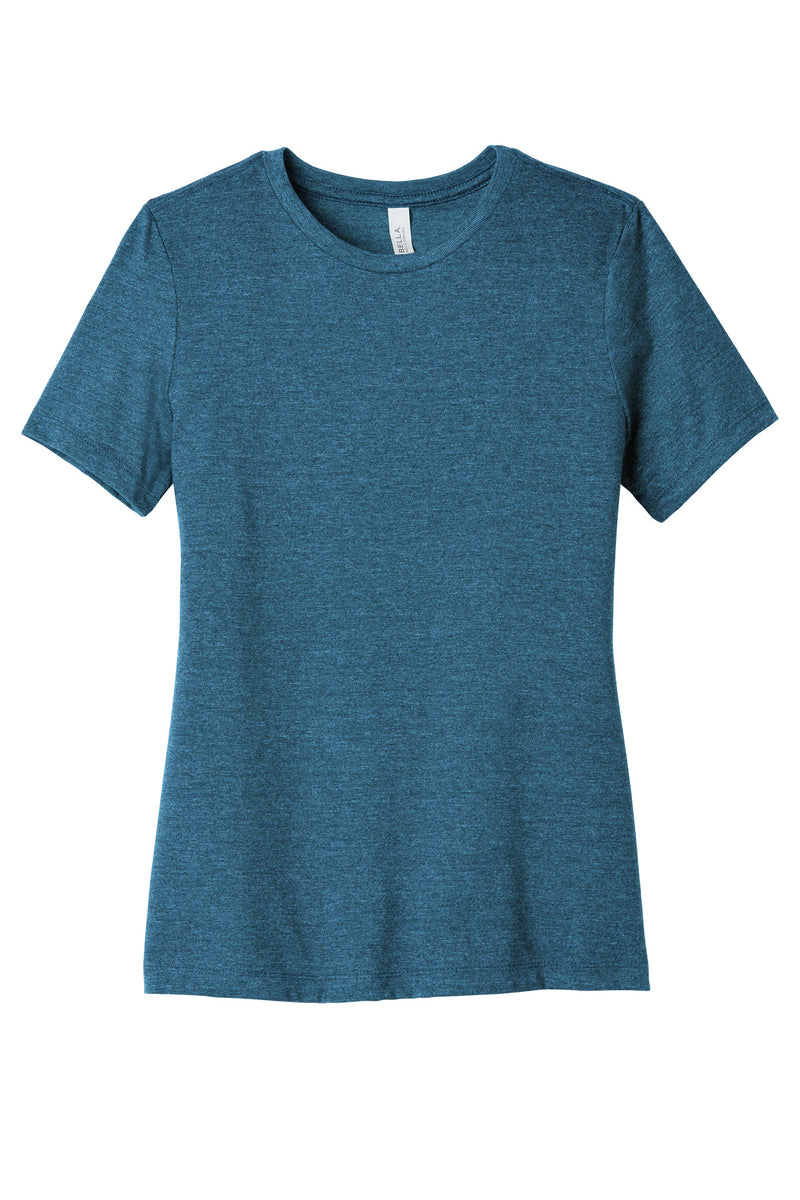 BELLA+CANVAS Women's Relaxed CVC Tee - Heather Deep Teal