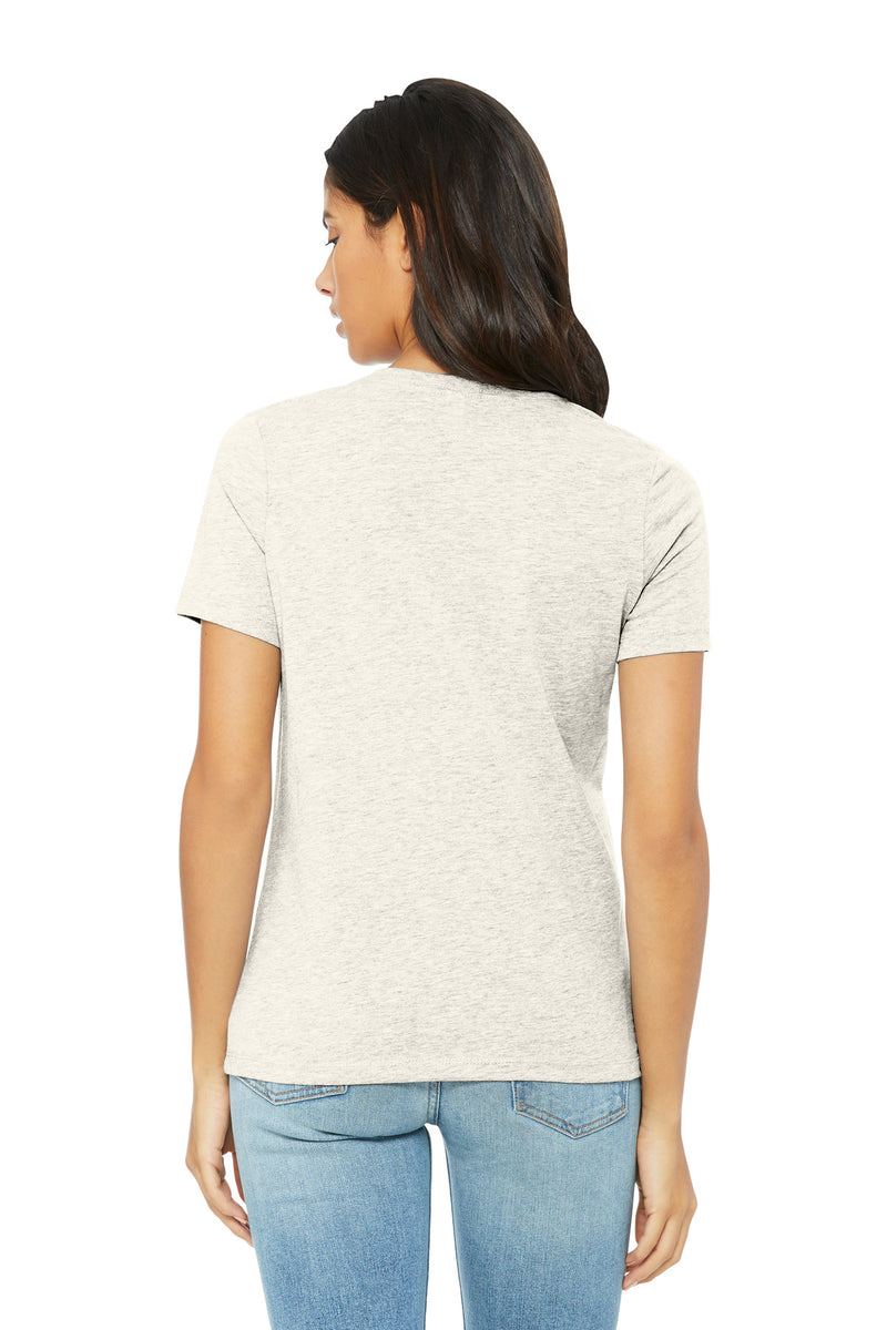 BELLA+CANVAS Women's Relaxed CVC Tee - Heather Natural