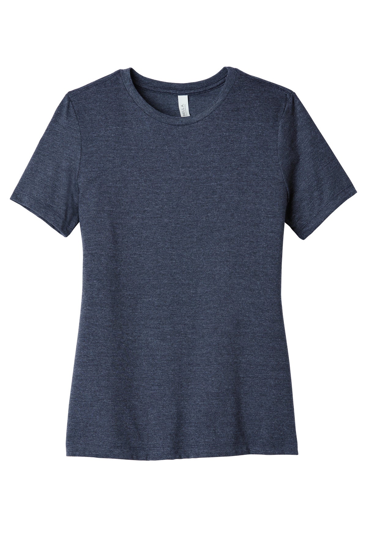 BELLA+CANVAS Women's Relaxed CVC Tee - Heather Navy