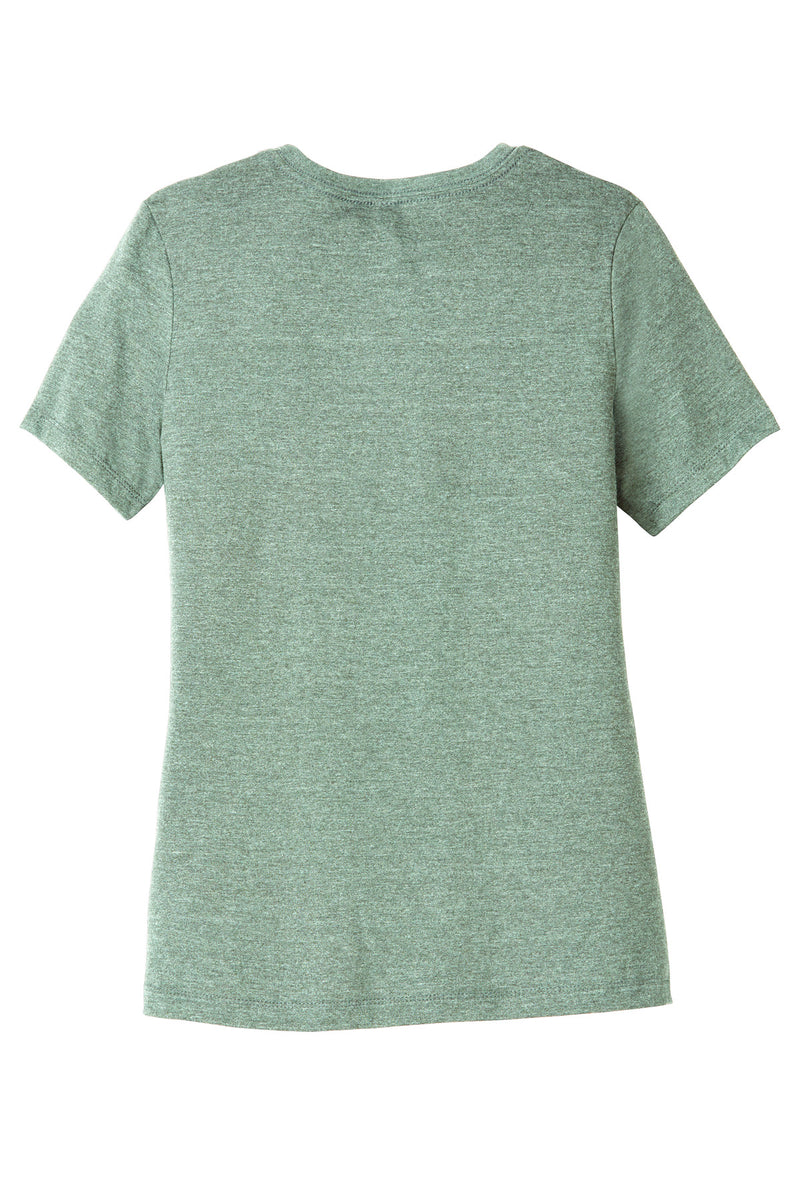 BELLA+CANVAS Women's Relaxed CVC Tee - Heather Prism Dusty Blue