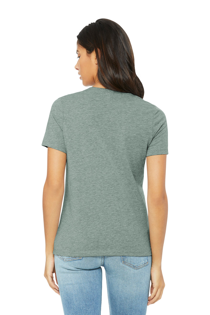 BELLA+CANVAS Women's Relaxed CVC Tee - Heather Sage