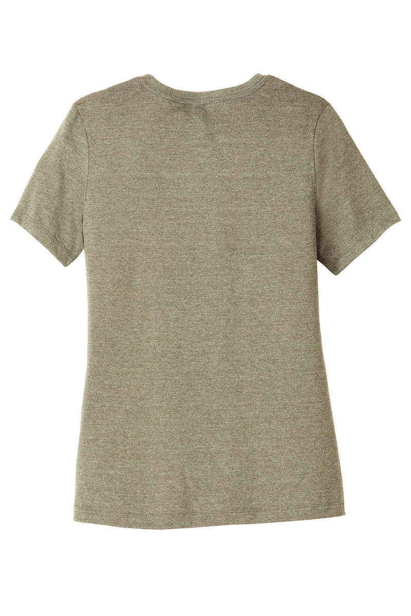 BELLA+CANVAS Women's Relaxed CVC Tee - Heather Stone