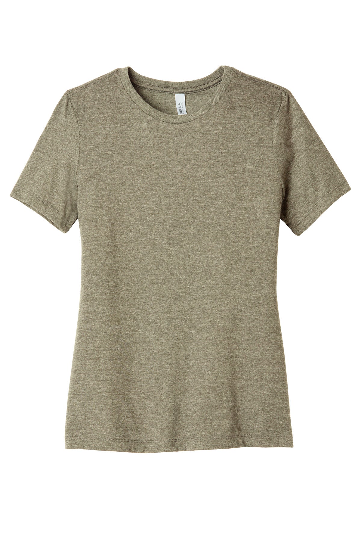 BELLA+CANVAS Women's Relaxed CVC Tee - Heather Stone